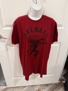 Source Unknown Red Fireball Whisky Graphic Tee
